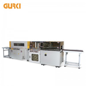 Warmte Tunnel Automatische Krimpfolie Machine | Gurki GPL-5545D + GPS-5030LW
